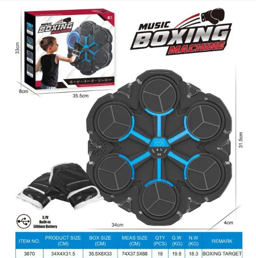 Boxing Target Trainer - Bluetooth Music Home Workout