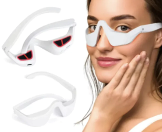 Eye Massager for Puffiness - Red Light Therapy Device