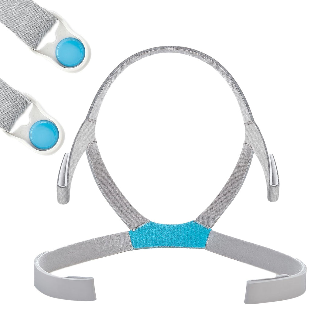 Replacement Headgear Strap Fit for Air-Fit F40 Comfortable Elastic Soft Fabric Adjustable Fit Design Supplies for a Snugly Fit Standard Size