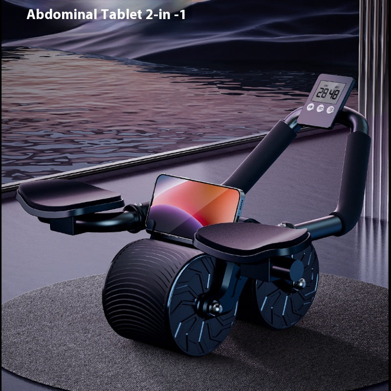 Ab Roller Wheel - Automatic Rebound for Ultimate Core Training