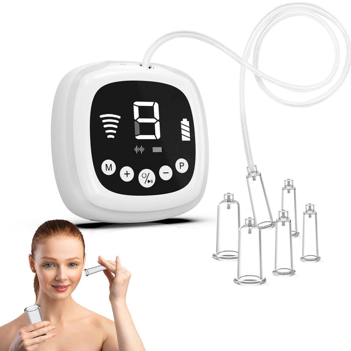 Transform Your Skincare Routine with Our Electric Facial Cupping Massage Tool