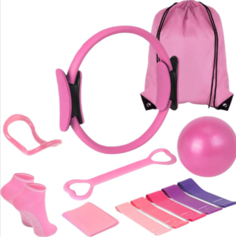 Premium 13-Piece Yoga and Pilates Set for Full-Body Workouts