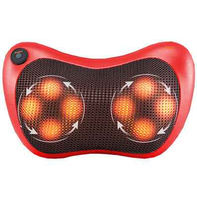 Massage Pillow with Heat - Back and Neck Relief Anytime, Anywhere